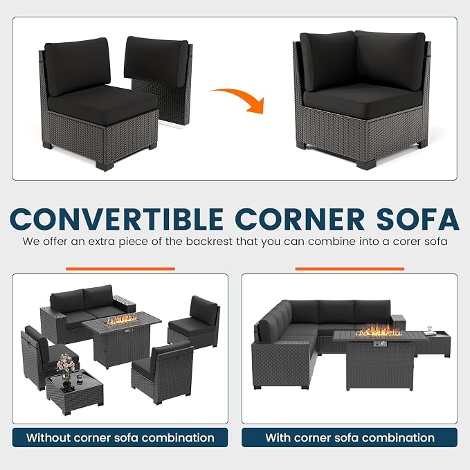 7 Piece Patio Furniture Set - Image 5