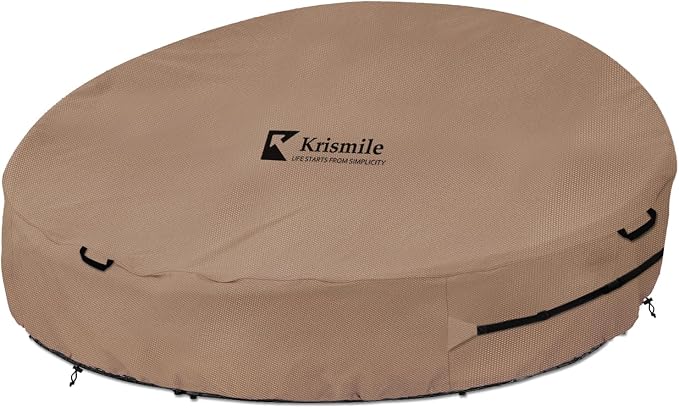 Heavy Duty 600D Waterproof Outdoor Daybed Cover by Krismile
