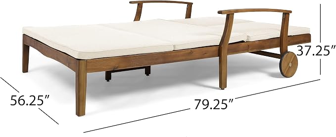 Great Deal Furniture Samantha Double Chaise Lounge - Image 9
