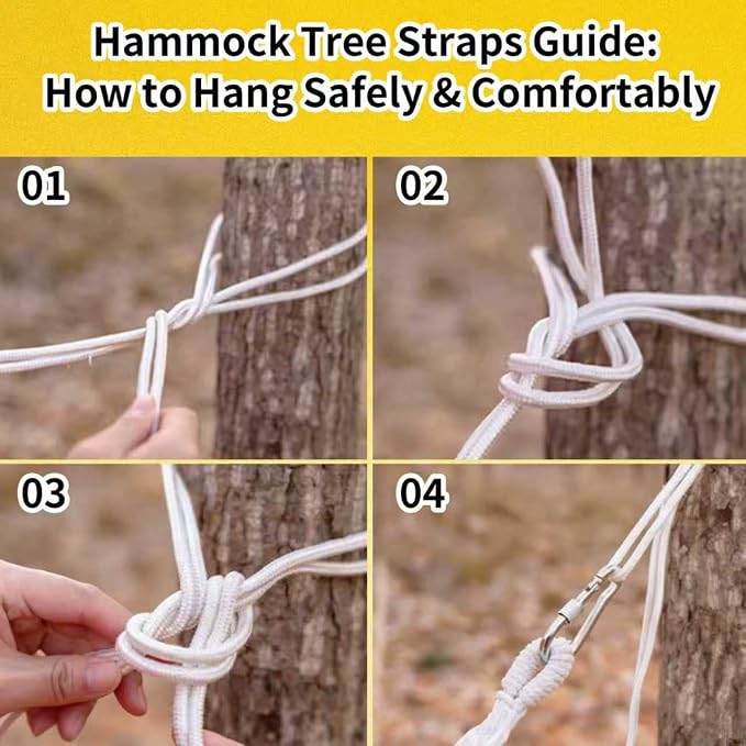 2Pack Hammocks | Camping Hammock | Portable Outdoor Hammock Set | - Image 5