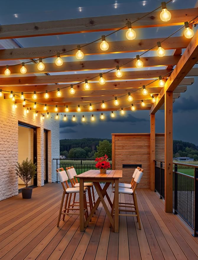 100FT Solar String Lights Outdoor - Image 7