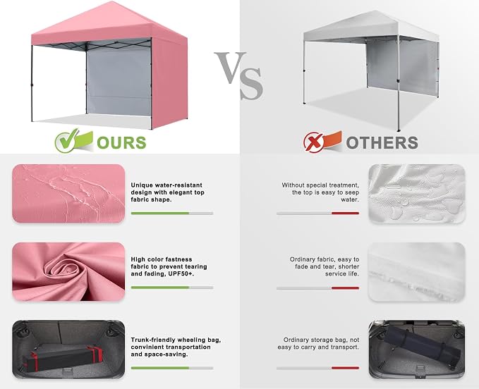 COOSHADE Pop Up Canopy Tent 10x10 - Image 8