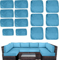 Outdoor Cushion Covers for Patio Furniture, Patio Cushion Covers Replacement by SpaceHop