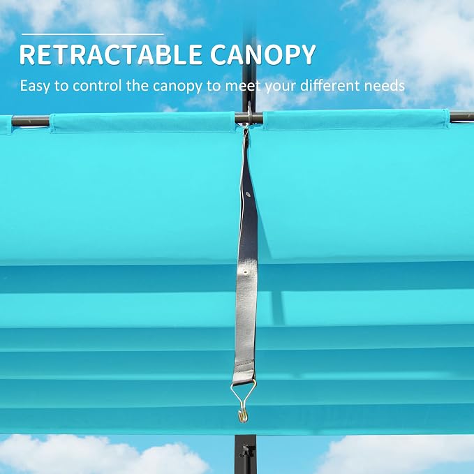 Domi Outdoor Living 11’ X 16’ Outdoor Retractable Pergola - Image 4