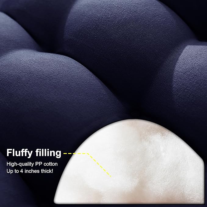 ERWUDEling Zero Gravity Lounge Chair Cushion 67 Inch - Image 3