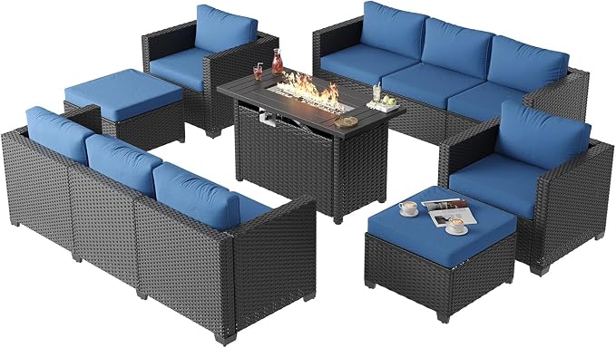 Aoxun 7 Piece Patio Furniture Set - Image 9
