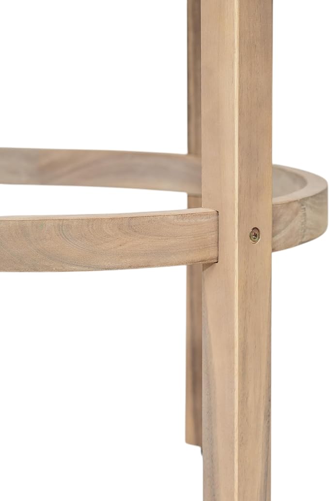 Christopher Knight Home Kuart Acacia Wood Outdoor Bar Stool Set of 2 - Image 17