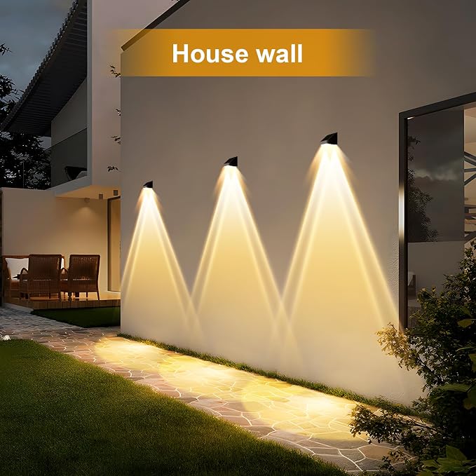 Super Long Lasting Solar Fence Lights Outdoor, Deck Lights Waterproof, Dusk to - Image 7