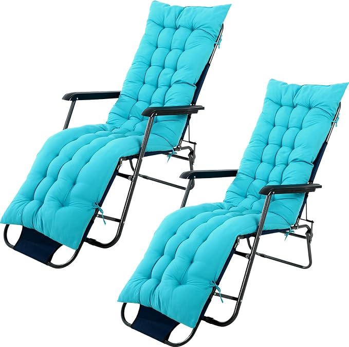 67 x 19 Inch Chaise Lounge Cushions Soft Lounge Chair Cushion Gravity Chair by Bucherry