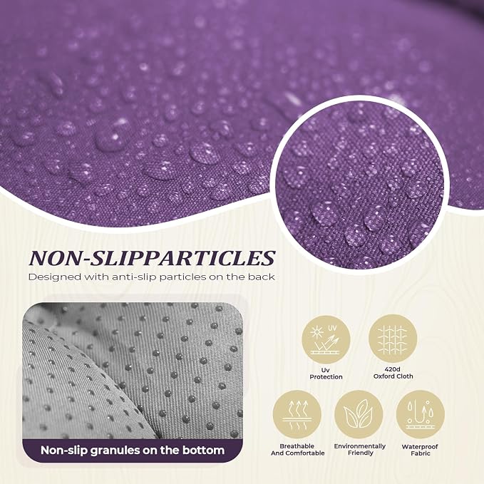Waterproof Long Lounger Chair Cushion Outdoor Chaise Lounge Chair Cushionswith - Image 4