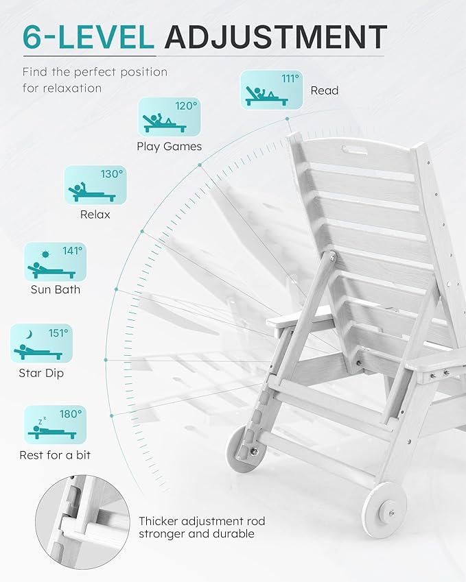 Chaise Lounge Chair Outdoor - Image 4