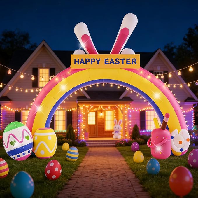 10FT Easter Inflatables Archway by Unknown