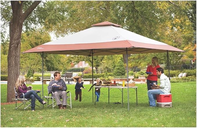 Coleman 13x13ft Instant Canopy Sun Shelter, Portable Shade Tent Sets Up in 3 - Image 6