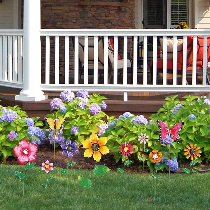 hogardeck Garden Decor for Outside, Yard Art Garden Decorations for Outdoor - Image 6