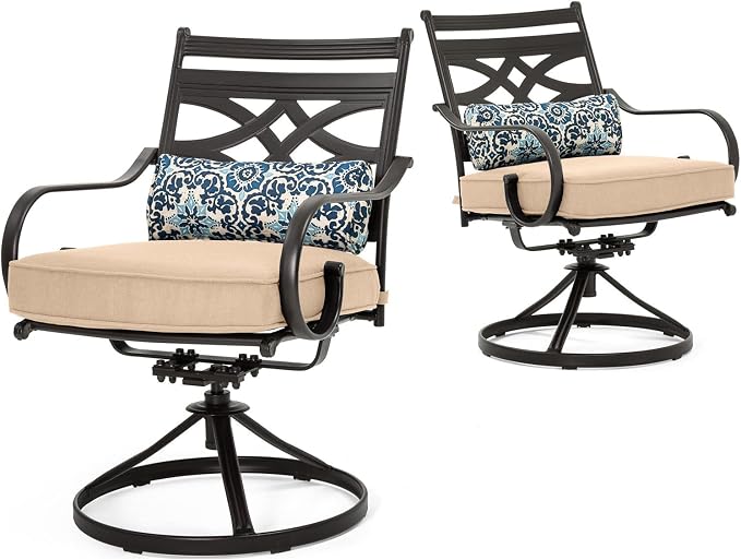 Hanover Montclair 7-Piece Outdoor Dining Set - Image 12