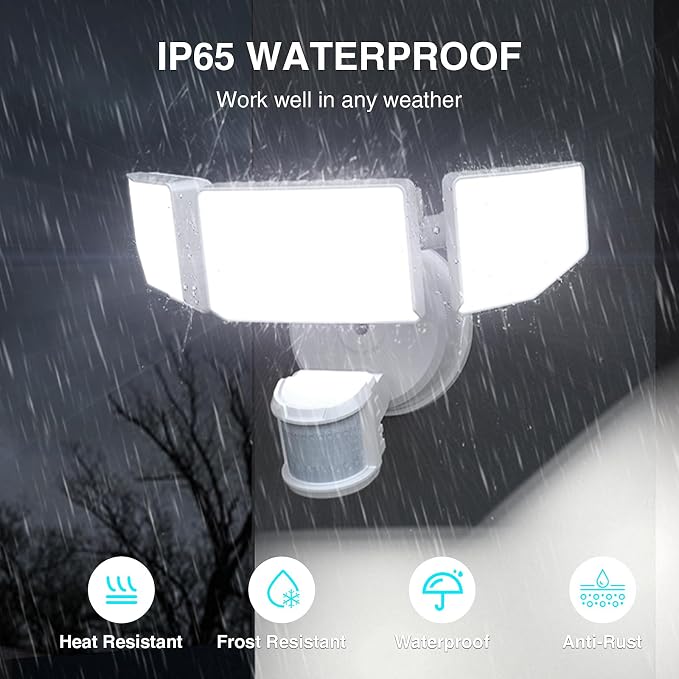 85W LED Security Lights Motion Sensor Light Outdoor, 8500LM Dusk to Dawn - Image 9