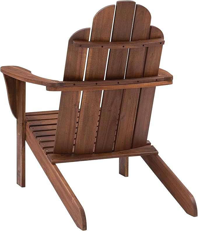 Linon Home Dcor Home Decor Teak Wood Stock Chair, 30.4" wx37.6 dx37.8 h - Image 15