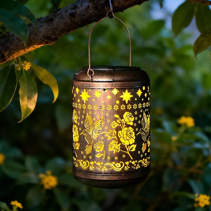 Birthday Gifts for Women Mom Grandma Solar Lanterns Outdoor Waterproof - Image 5