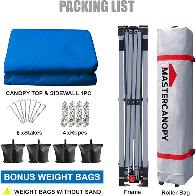 MASTERCANOPY Durable Pop-up Canopy Tent - Image 6