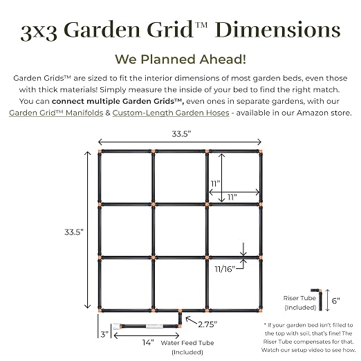 The Garden Grid | Pre-Assembled Raised Garden Bed Irrigation System – Waters - Image 8