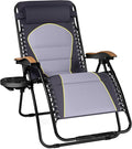 PHI VILLA XXL Oversized Padded Zero Gravity Chair, Foldable Patio Recliner by PHIVILLAThepioneerofcomfortablehouseholdsupplies