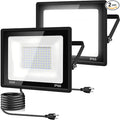 2Pack LED Flood Light Outdoor, 50W LED Work Light 5500lm by garageangle