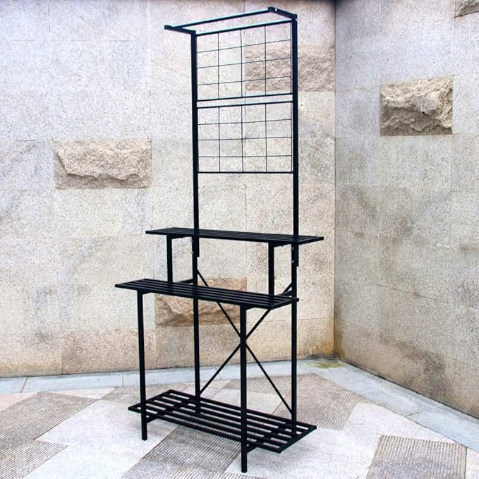 Hanging Plant Pot Shelf Rack Heavy Duty Plant holder Trellis - Image 8