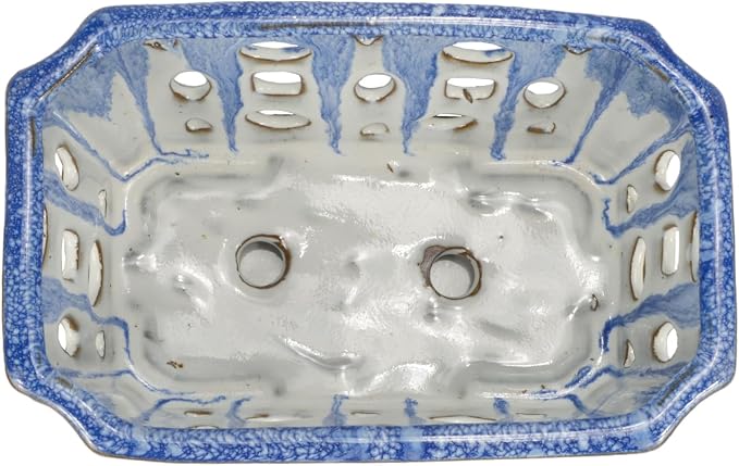 W&W Orchid Pot with Holes and Saucer - Image 5
