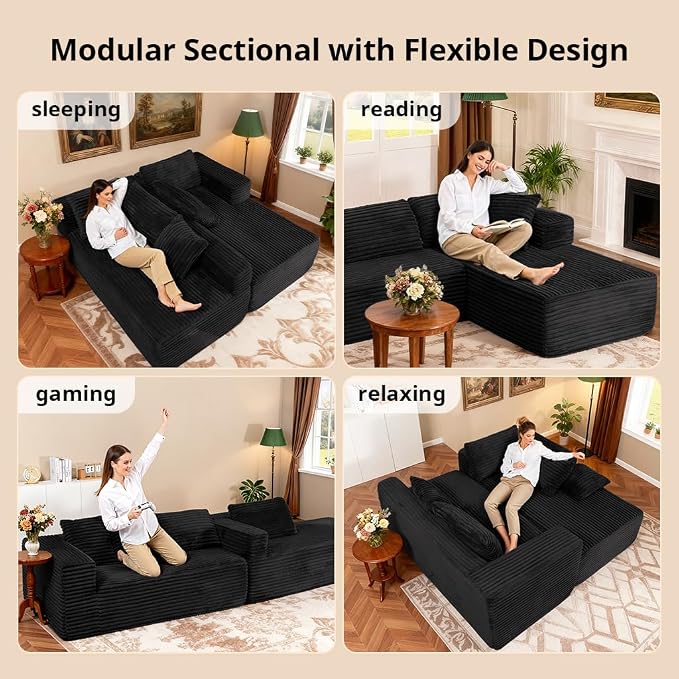COMHOMA 105”Modular Sectional Sofa - Image 7