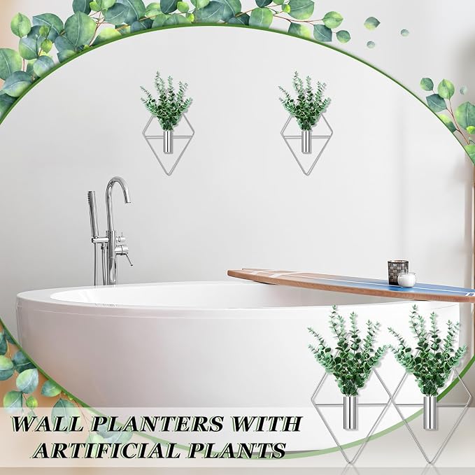 2 Pieces Wall Decor Hanging Planters - Image 6