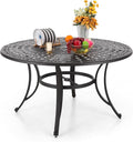 PHI VILLA Round Patio Dining Tables by PHIVILLAThepioneerofcomfortablehouseholdsupplies