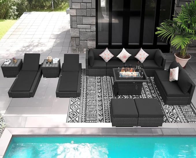 NICESOUL 13 Piece Patio Set - Image 2