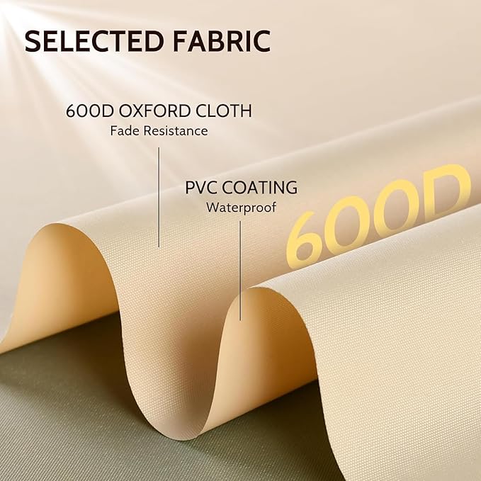 COSFLY Outdoor Furniture Patio Sofa Covers Waterproof, Outside Loveseat Covers - Image 4