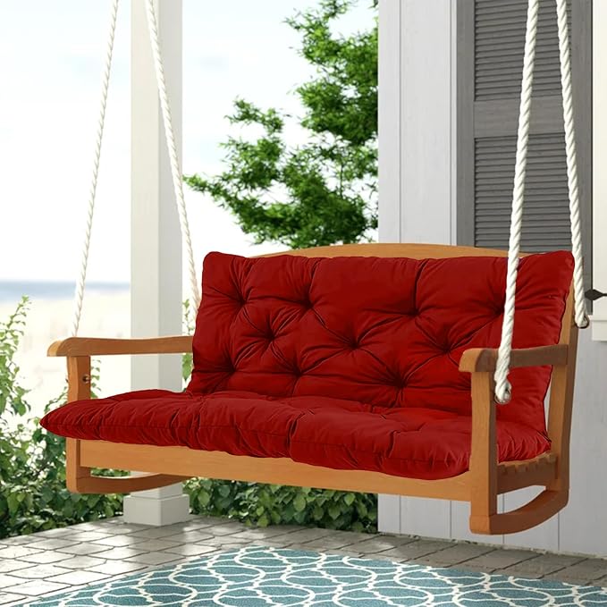 2-3 Seat Swing Replacement Cushion, Outdoor Bench Cushions - Image 5