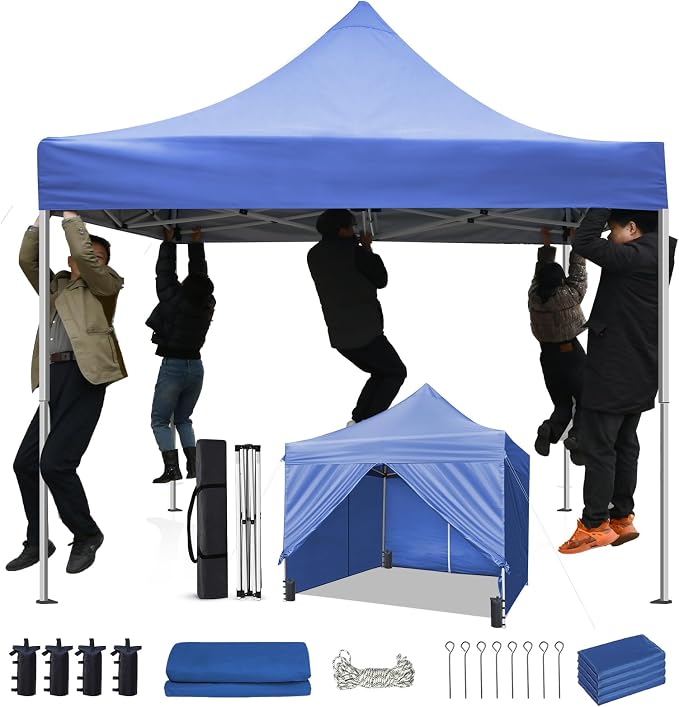 10x10ft Commercial Pop Up Canopy Tent by Unknown