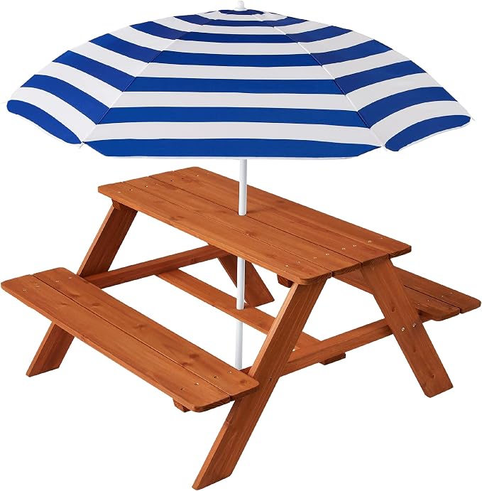 Best Choice Products Wooden Kids Picnic Table by BestChoiceProducts