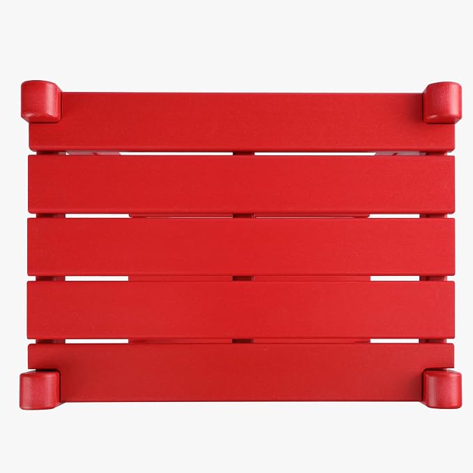 WestinTrends Malibu 36" Outdoor Adirondack HDPE 2-Tier Patio Side Table - Image 9