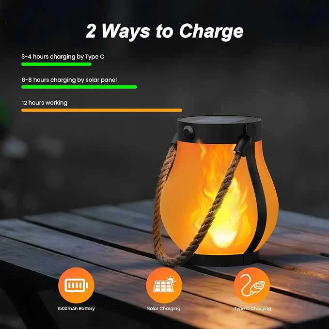 Hompavo Gen2 Solar Lanterns Outdoor - Image 4