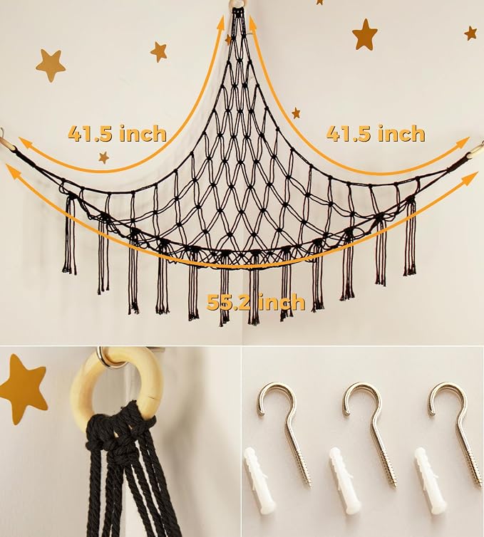 Stuffed Animal Storage Hammock or Net Corner - Image 5