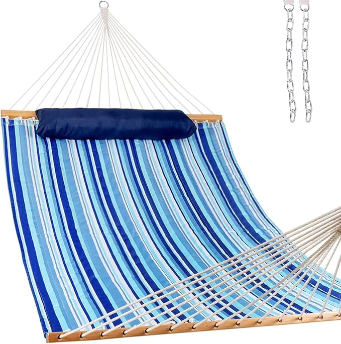 Lazy Daze Hammocks 12 FT Quilted Fabric Double Hammock by LazyDazeHammocks