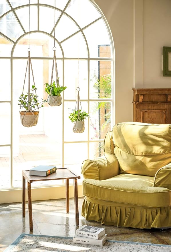 Dahey Macrame Plant Hanger Set of 3 - Image 3