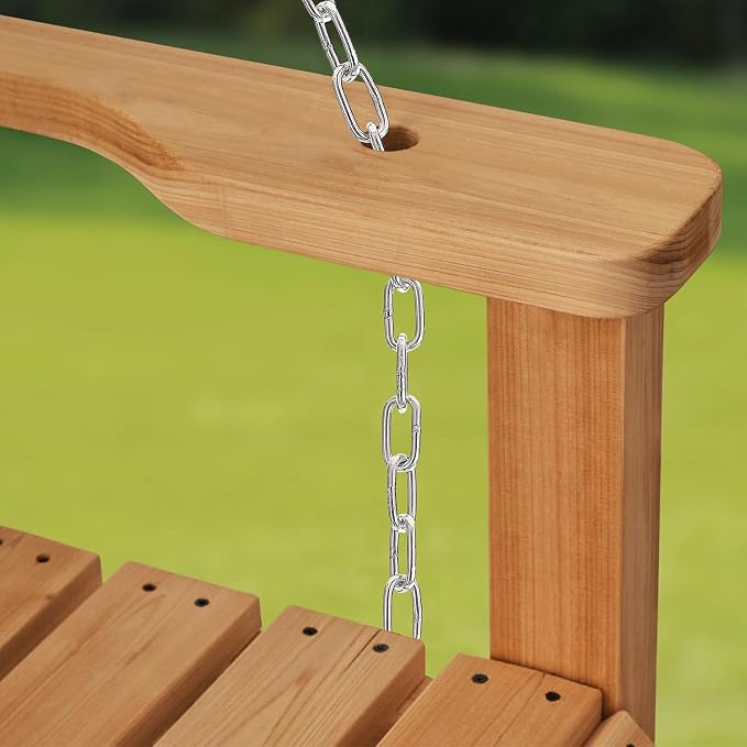 Heavy Duty 7.8 Ft Porch Swing Hanging Chain Kit - Image 4