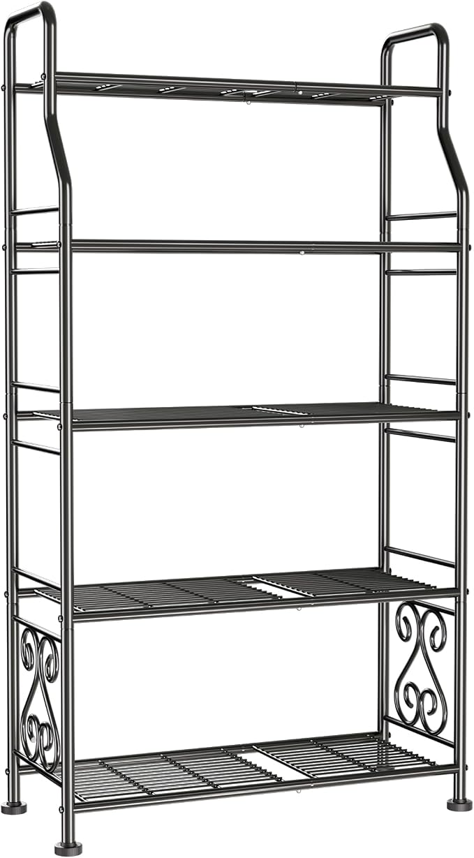 GIOTORENT Plant Stand Outdoor Indoor 5 Tier Metal Waterproof - Image 6
