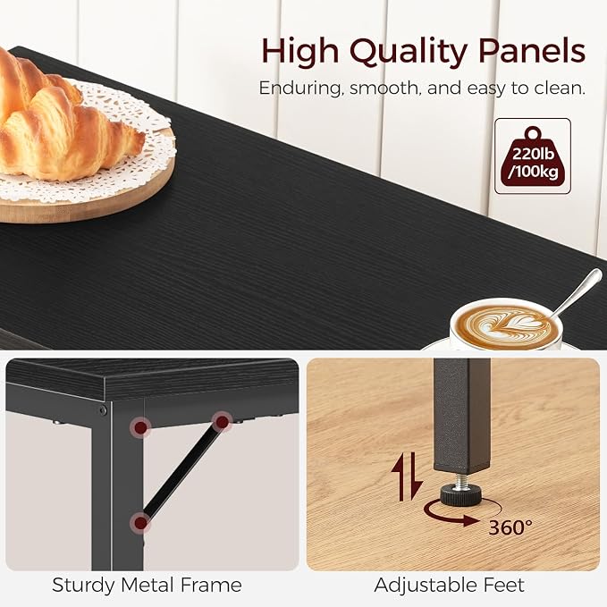Narrow Bar Table, 63-Inch Pub Table - Image 7