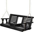 Porchgate Amish Heavy Duty Console Porch Swing by Porchgate