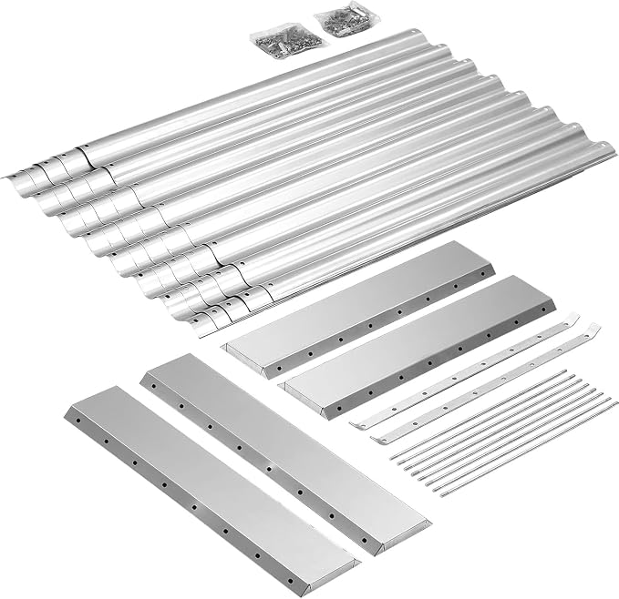 Land Guard 2 Pack 8×4×2ft Galvanized Raised Garden Bed Kit, Galvanized Planter - Image 3