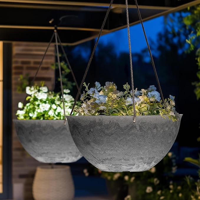 LA JOLIE MUSE Large Hanging Planters - Image 3
