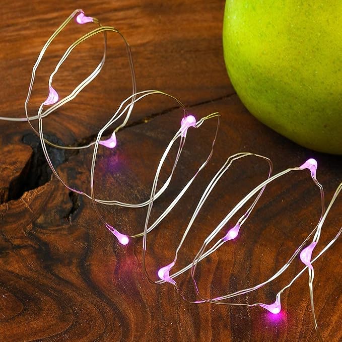 2 Pack Solar Powered Fairy String Lights Outdoor Waterproof 8 Modes Twinkle - Image 4