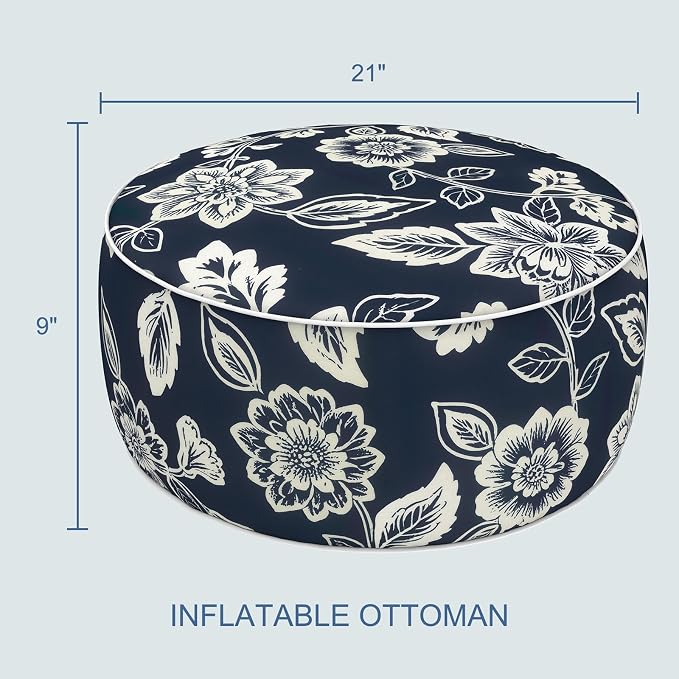 LVTXIII Indoor/Outdoor Inflatable Ottoman - Image 3