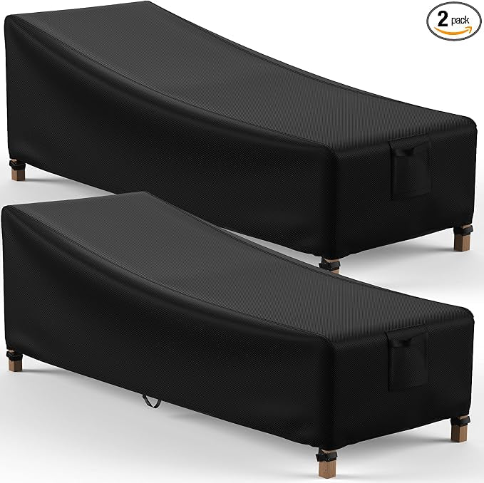 Mrrihand Chaise Lounge Cover, Patio Furniture Covers, Patio Lounge Chair Cover by Mrrihand